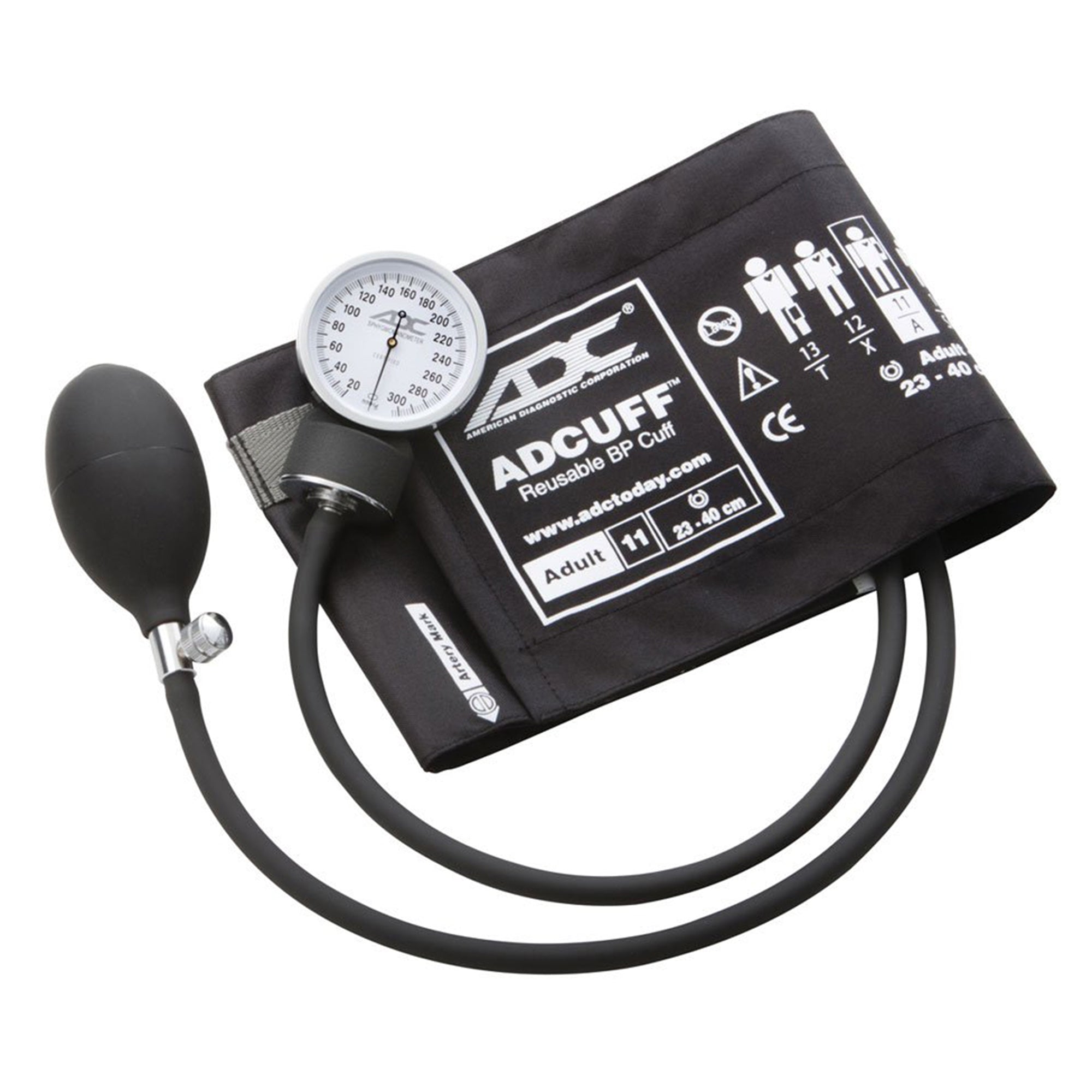 Aneroid Sphygmomanometer Unit Prosphyg™760 Series Adult Cuff Nylon 23 - 40 cm Pocket Aneroid
