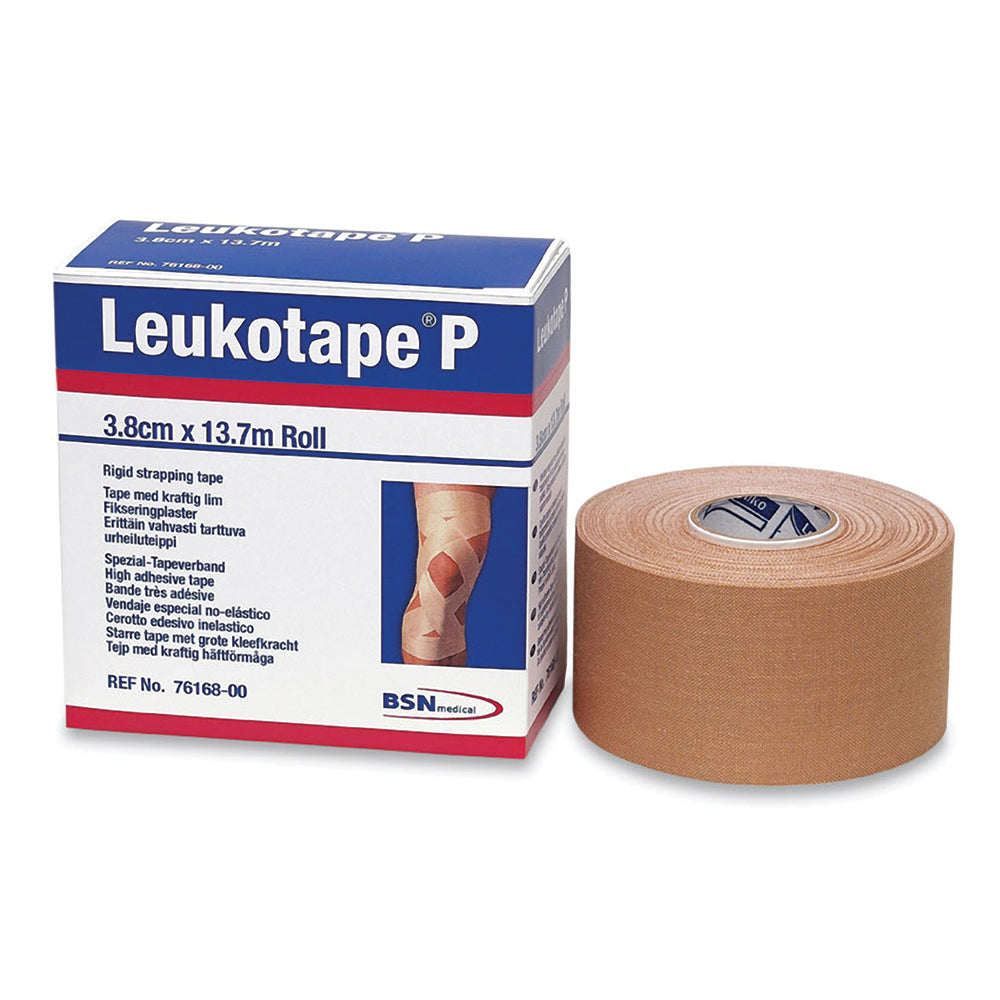 Orthopedic Corrective Tape Leukotape P Beige 1-1/2 Inch X 15 Yard Zinc Oxide Adhesive NonSterile