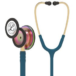 Clinician Stethoscope 3M™ Littmann® Classic III™ Gray 1-Tube 27 Inch Tube Convertible Chestpiece