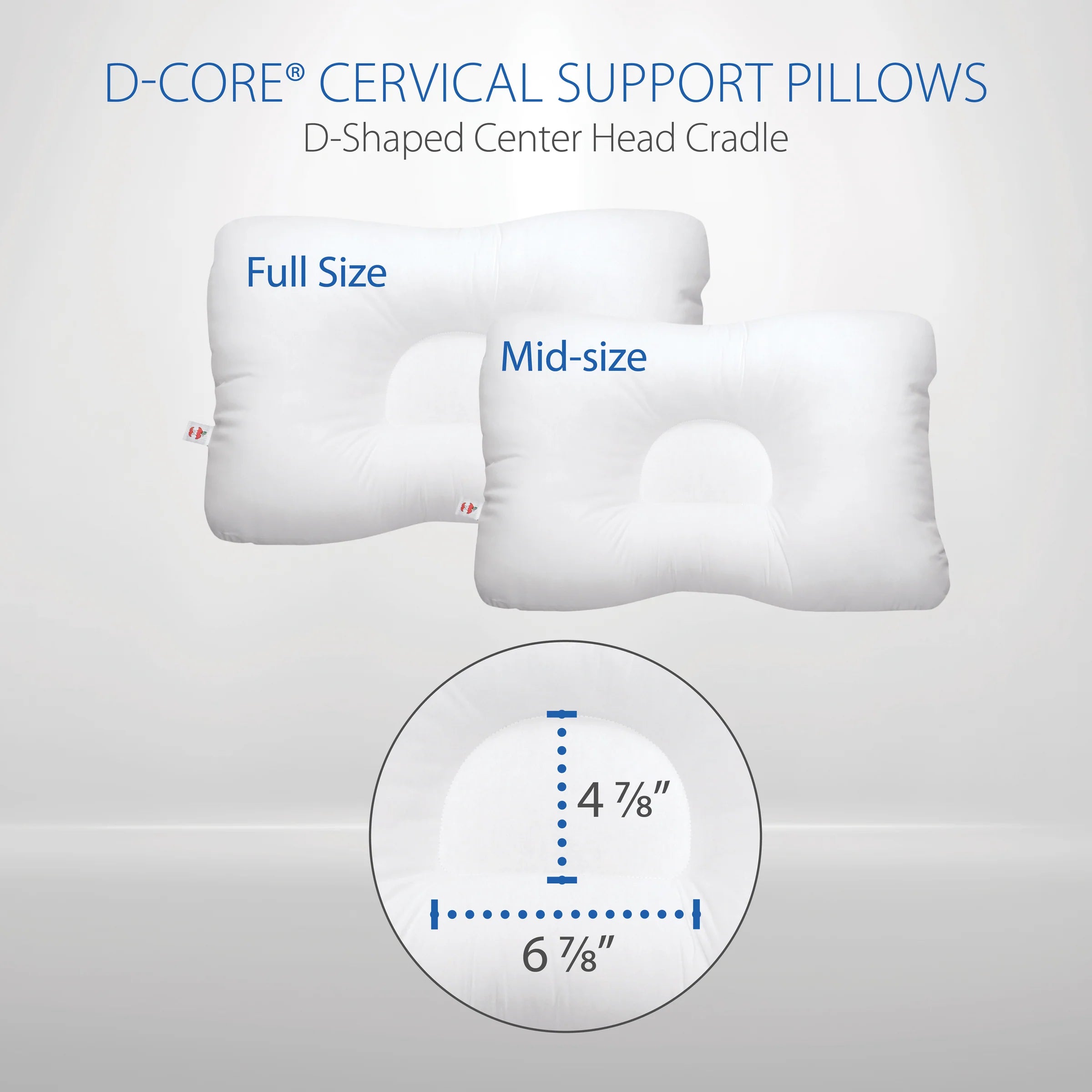 D-Core Fiber Support Pillow