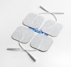 2" Square Cloth Electrodes- Aggressive Gel