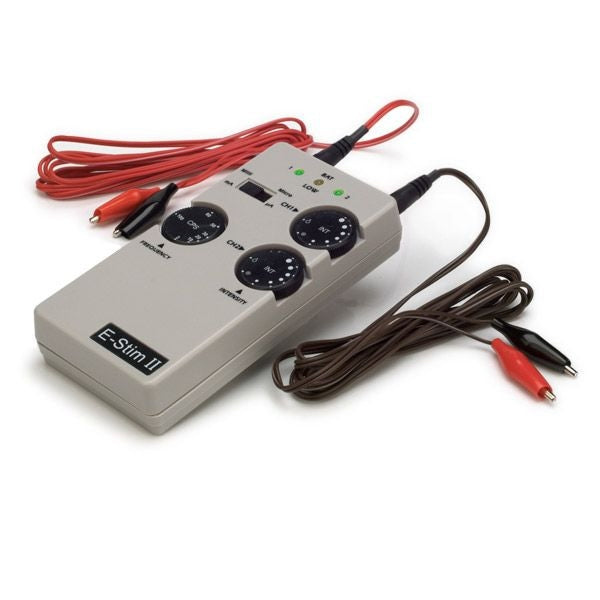 E-Stim II Dual Channel Milli-Amp/Micro Current Portable Electrotherapy Unit