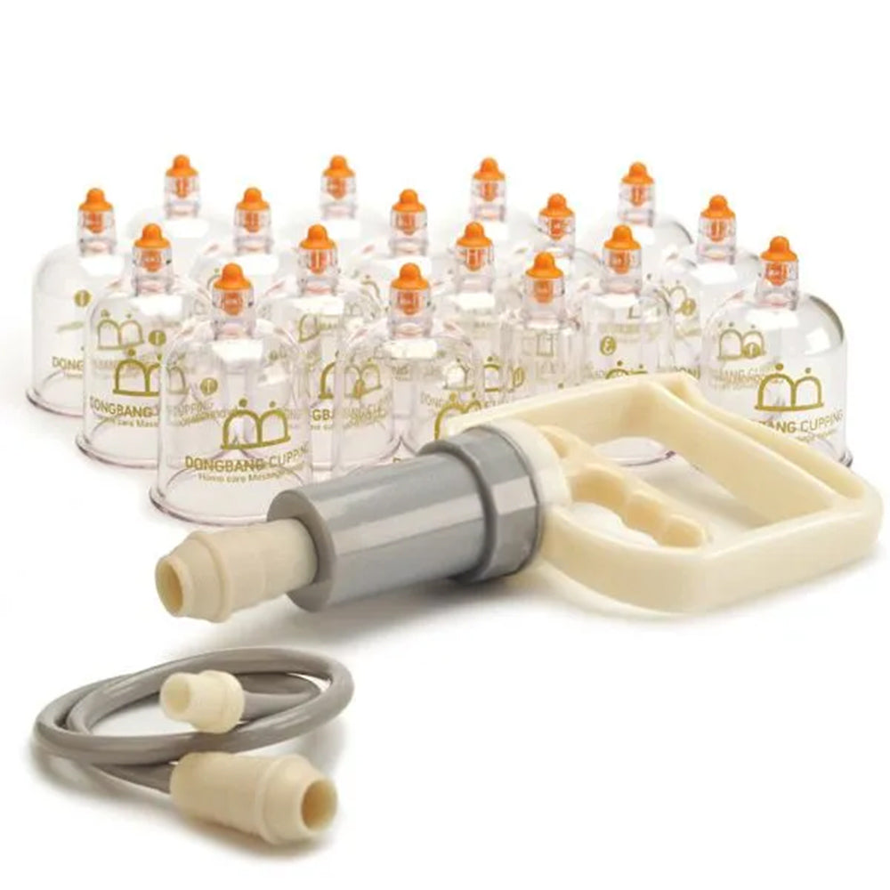 17 Piece Deluxe Plastic Cupping Set